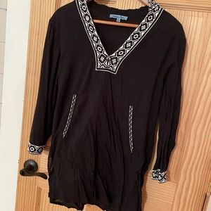 Solitaire swim cover up size large